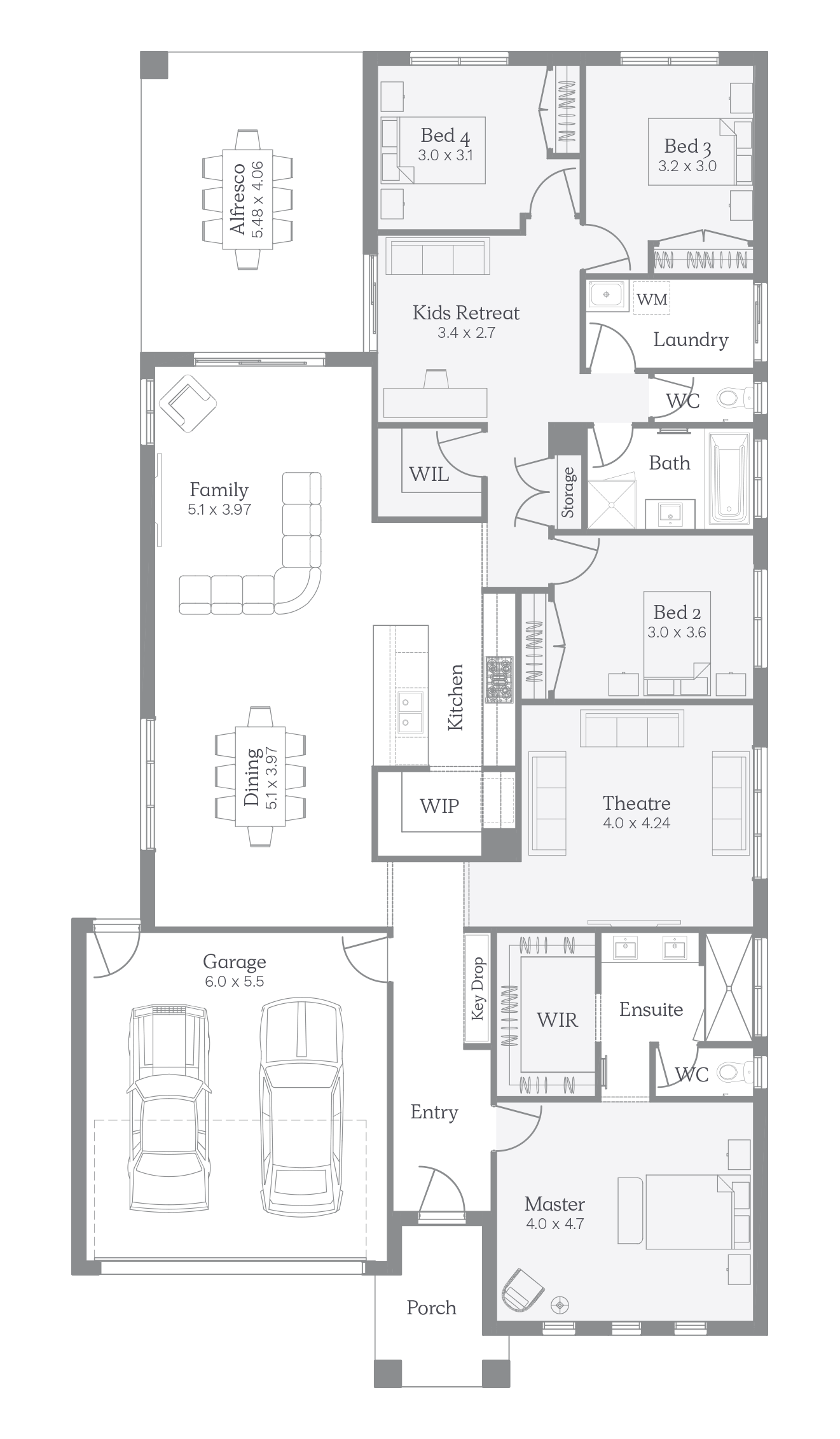 Messina 29 Floor Plan
