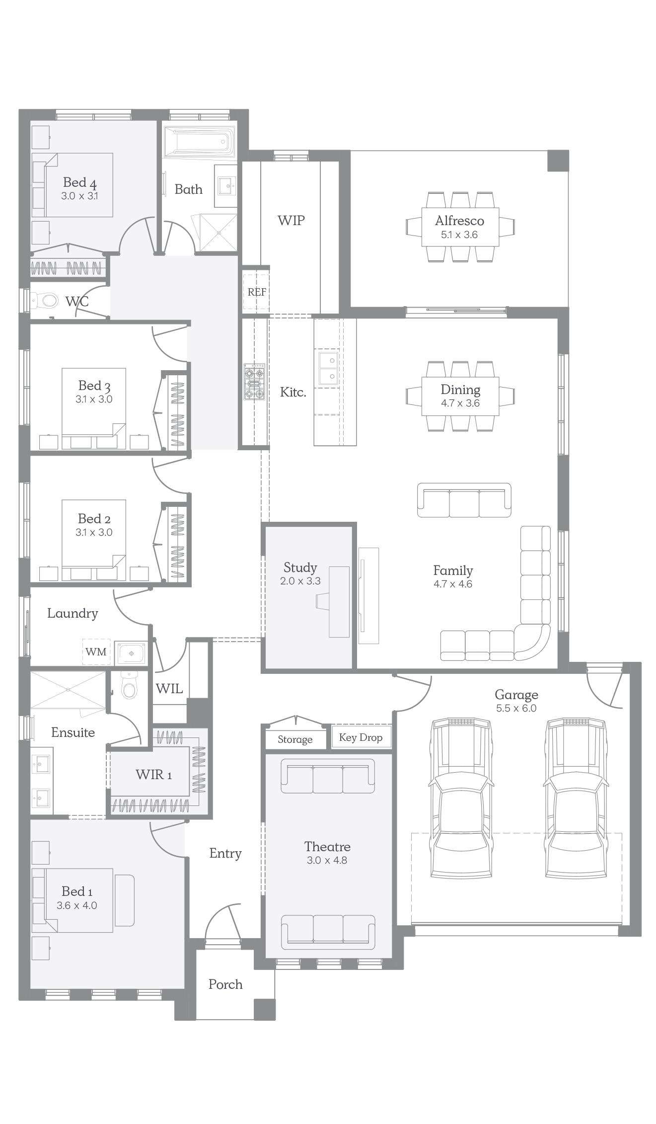 Palermo 29 Floor Plan