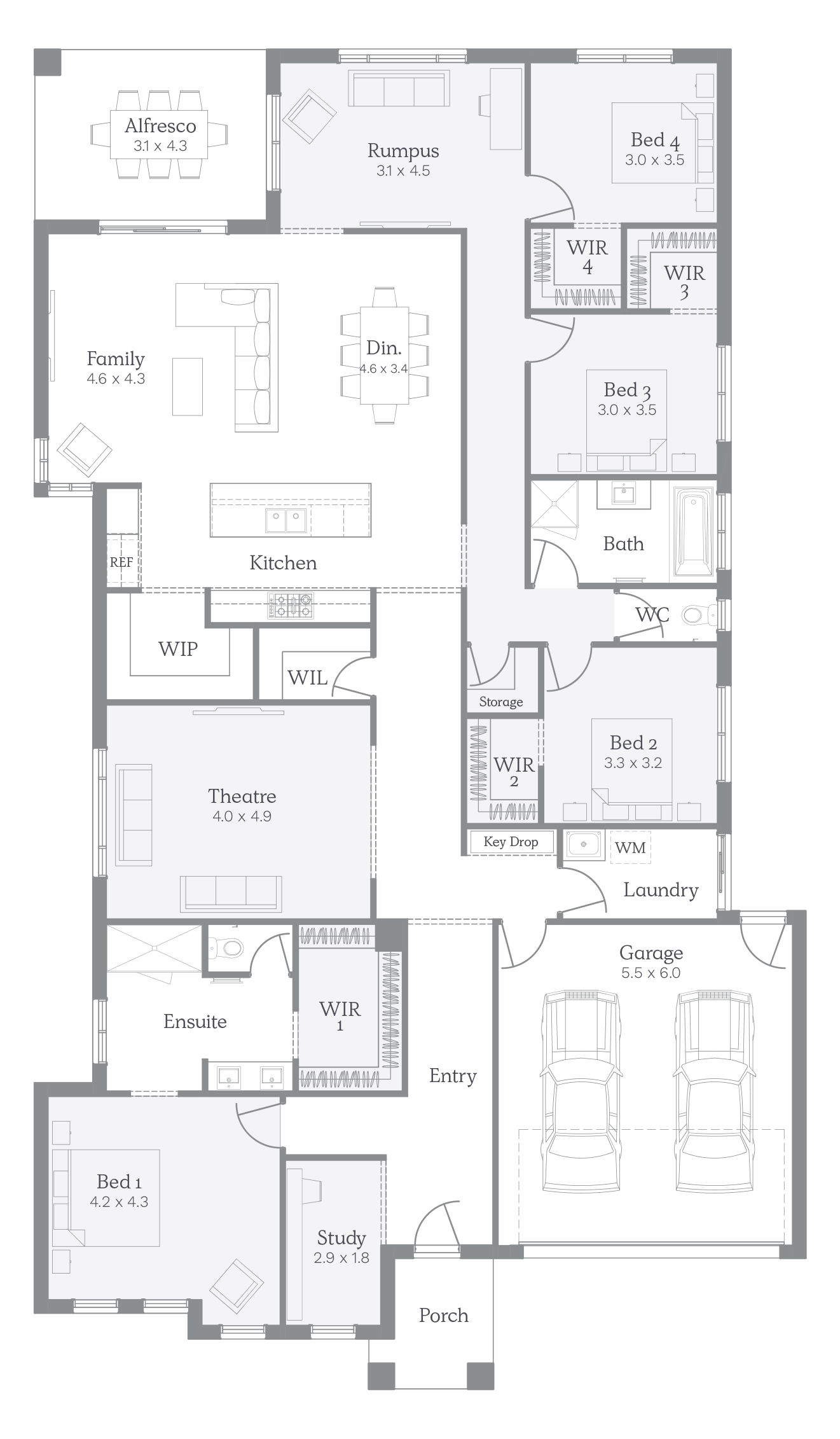 Verona 33 Floor Plan